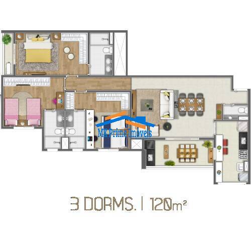 Apartamento à venda com 3 quartos, 120m² - Foto 18