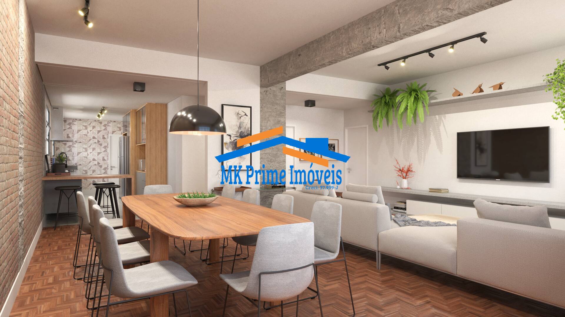 Apartamento à venda com 3 quartos, 212m² - Foto 1