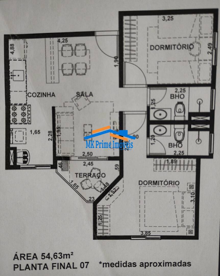 Apartamento à venda com 2 quartos, 54m² - Foto 26