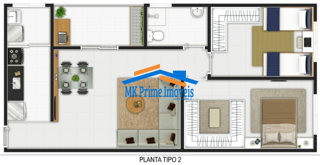 Apartamento à venda com 2 quartos, 65m² - Foto 17