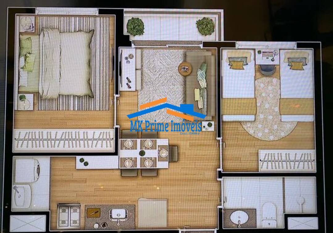 Apartamento à venda com 2 quartos, 39m² - Foto 5