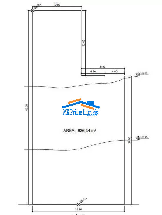 Terreno à venda, 612m² - Foto 3