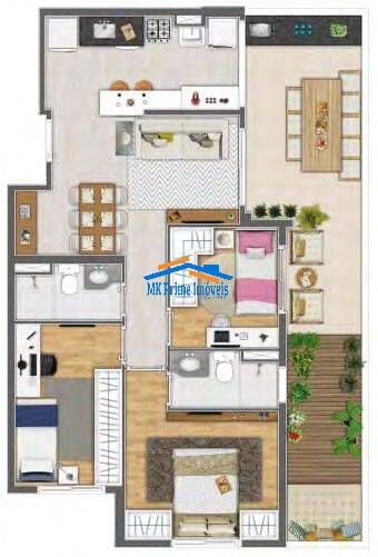 Apartamento à venda com 2 quartos, 60m² - Foto 19