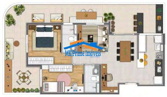 Apartamento à venda com 2 quartos, 60m² - Foto 27