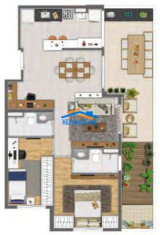 Apartamento à venda com 3 quartos, 104m² - Foto 20