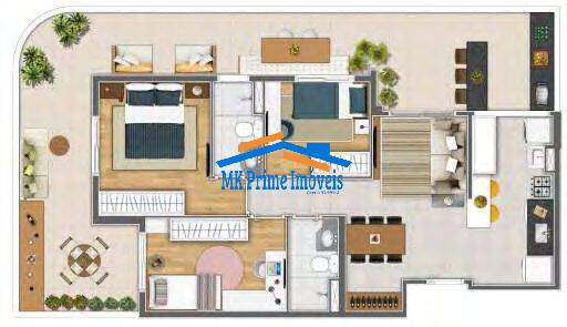 Apartamento à venda com 3 quartos, 104m² - Foto 26